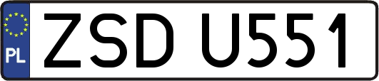 ZSDU551