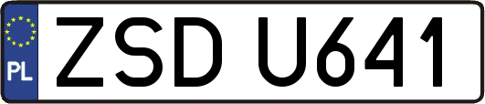 ZSDU641