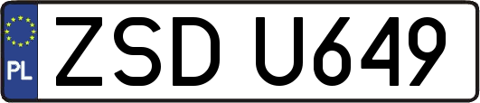 ZSDU649