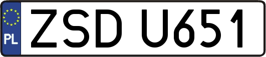 ZSDU651