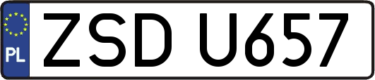 ZSDU657