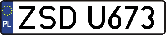 ZSDU673