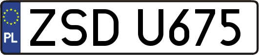 ZSDU675