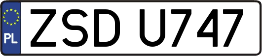 ZSDU747