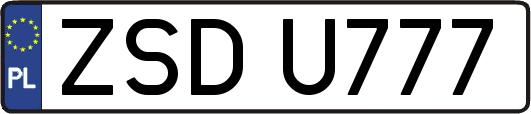 ZSDU777
