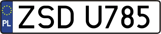 ZSDU785