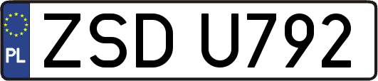 ZSDU792