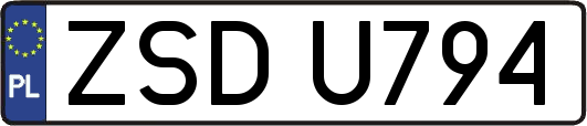 ZSDU794
