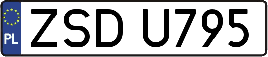 ZSDU795