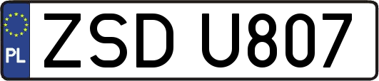 ZSDU807