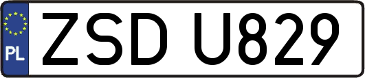 ZSDU829