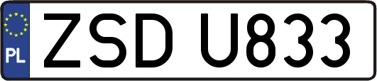 ZSDU833