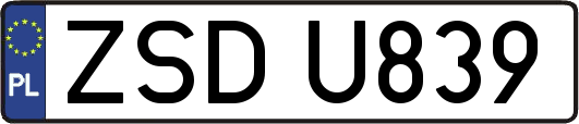 ZSDU839