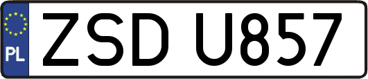 ZSDU857