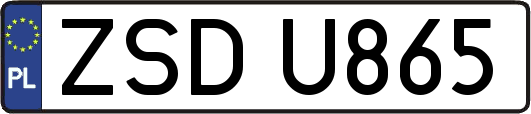 ZSDU865