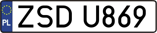 ZSDU869