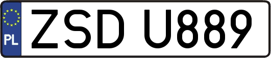 ZSDU889
