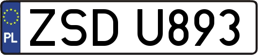 ZSDU893