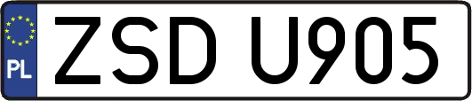 ZSDU905