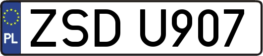 ZSDU907