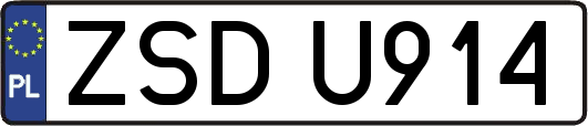 ZSDU914