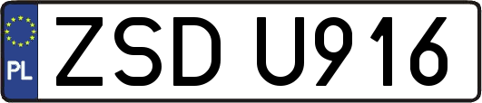 ZSDU916