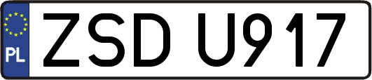 ZSDU917