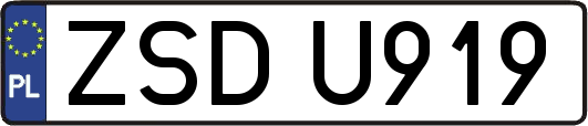 ZSDU919