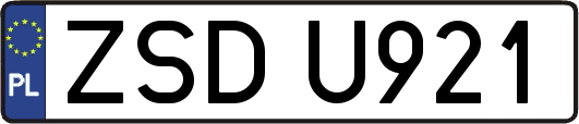 ZSDU921