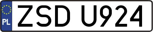 ZSDU924