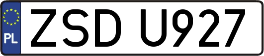 ZSDU927