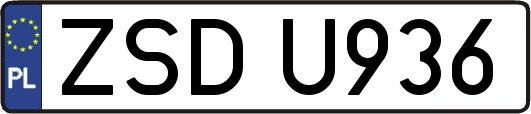 ZSDU936