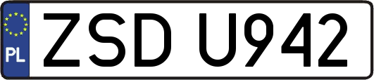 ZSDU942