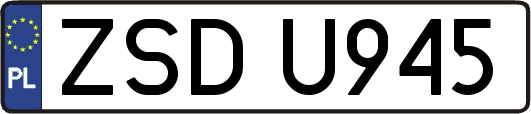 ZSDU945