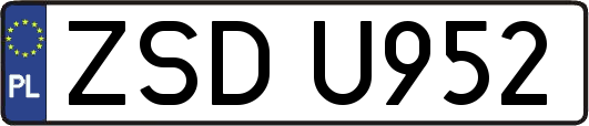 ZSDU952
