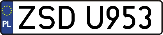 ZSDU953