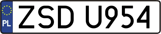 ZSDU954