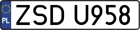 ZSDU958