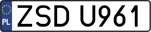ZSDU961