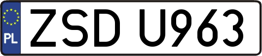 ZSDU963