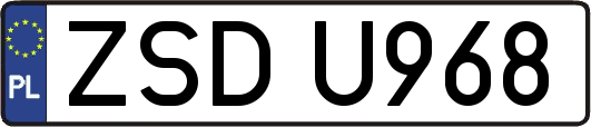 ZSDU968