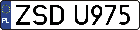 ZSDU975