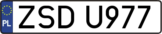 ZSDU977