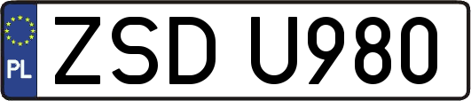 ZSDU980
