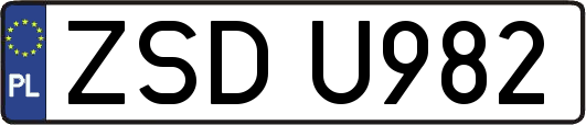 ZSDU982