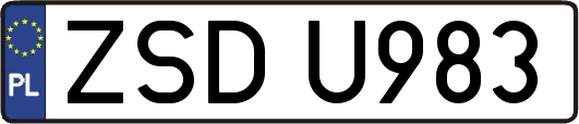 ZSDU983