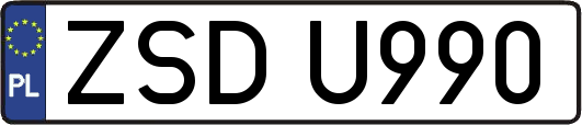 ZSDU990