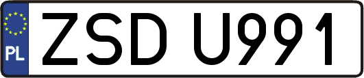 ZSDU991
