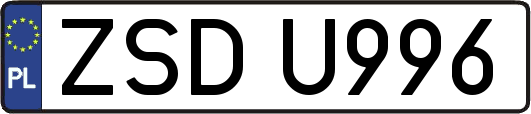 ZSDU996