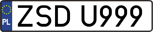 ZSDU999